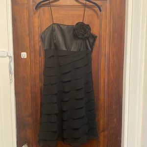 White House Black Market black mini dress
